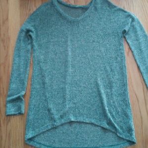 Maurices Teal tunic style sweater