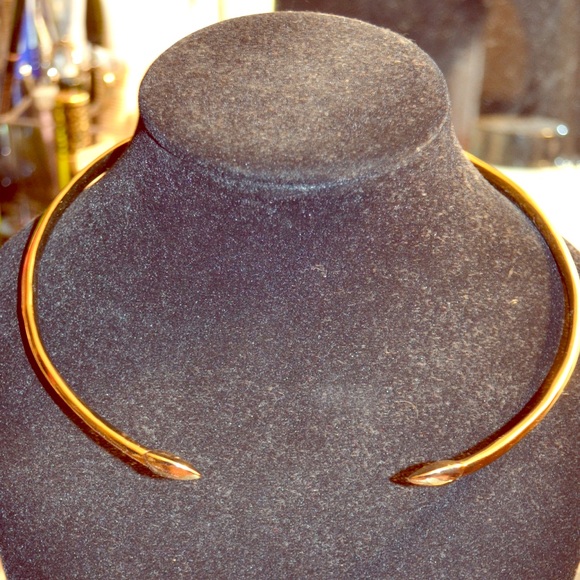 Rachel Zoe Gold Choker!