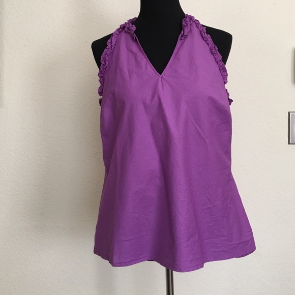 Madison Tops - Madison tank, size large, purple