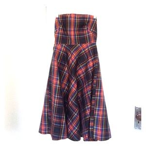 J.Crew formal silk taffeta dress