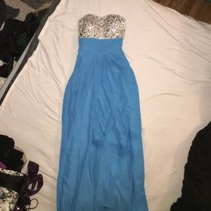 Light blue prom dress size 2!!!