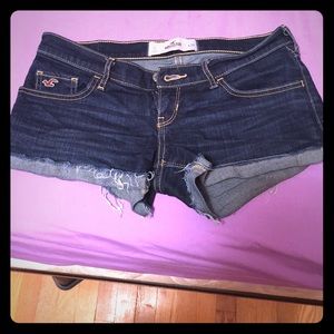 Hollister denim shorts