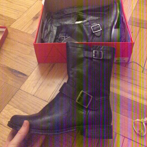 Sale!🤑🤑New aerosole black Moto booties