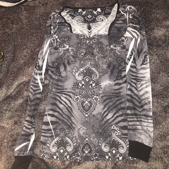 Daytrip sparkly top