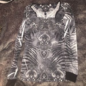 Daytrip sparkly top