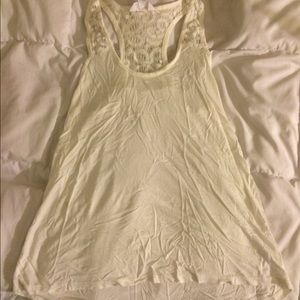 Lace tank top