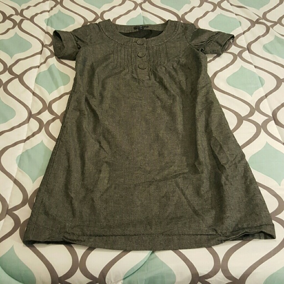 Grey Dress with Pockets