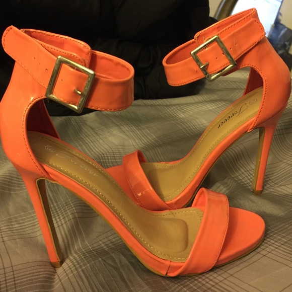 Fluorescent Pink Heels