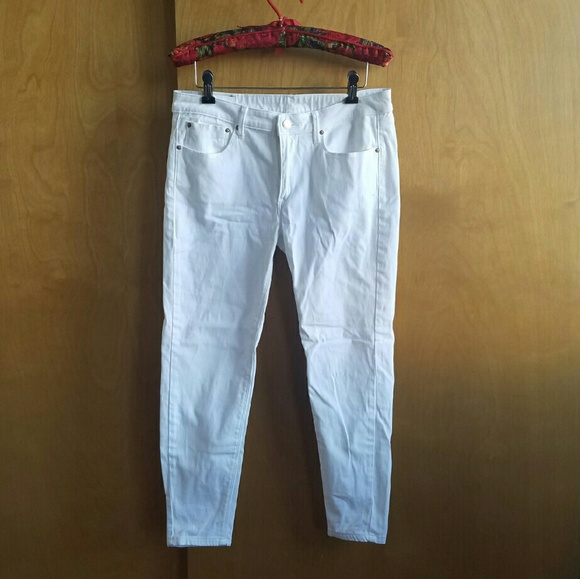 White Jag skinny pants