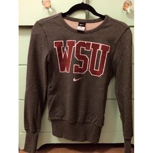 WSU Nike crew neck
