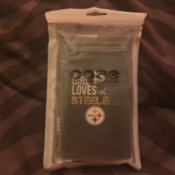 NIP steelers Galaxy s6 edge case wallet - Picture 1 of 4