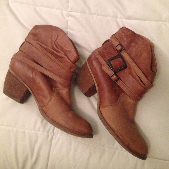 Mia Leather Booties