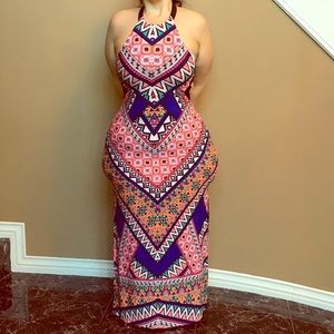 Beautiful Open Back Maxi