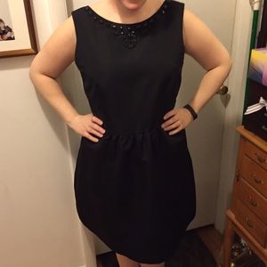 Embellished Black Semi-formal Dress Size 14