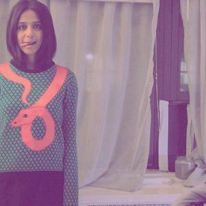 Opening Ceremony snake embroidered sweater.