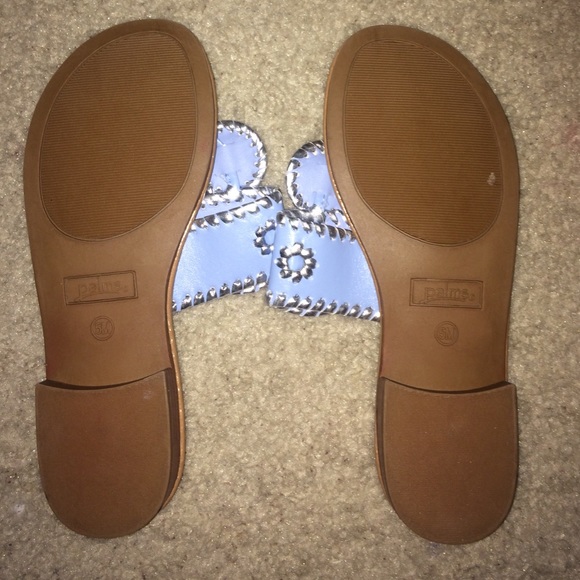 Palms sandals (blue) - Picture 2 of 2