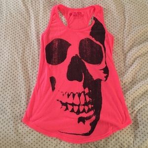 Hot pink tank