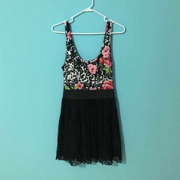 Lacy Black Dress