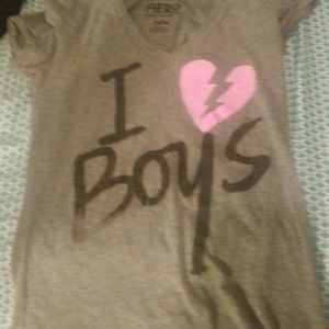 I ?/ boys areo shirt