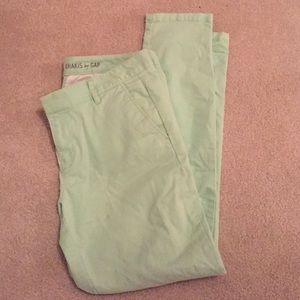 Gap Mint Green Khakis