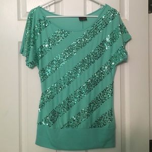 Daytrip sequin top