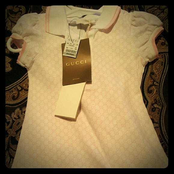Authentic GUCCI Children's RTW/short sleeve polo