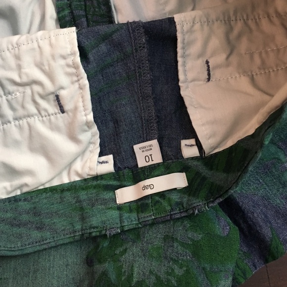 BUNDLED GAP Dressy Linen Printed Palms - Picture 3 of 3