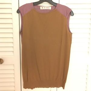 Marni sleeveless sweater.