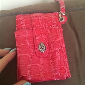 Pink wristlet/wallet