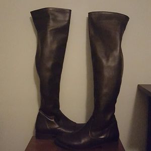 Steve Madden Over-the-knee Black Boots