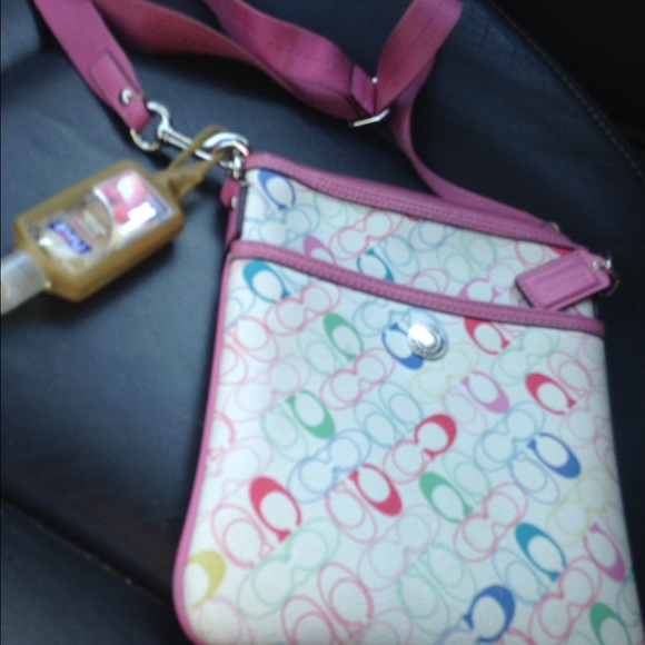 Coach cross body purse