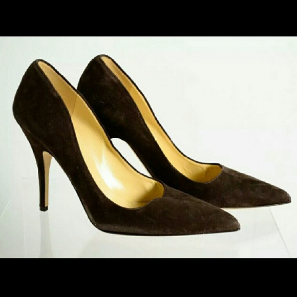 EUC Kate Spade Suede Pointy Toe Heels