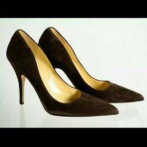 EUC Kate Spade Suede Pointy Toe Heels