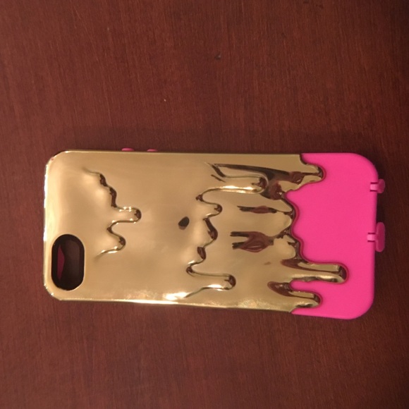 Gold Metallic Slime iPhone 5, 5s Case