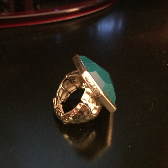 Turquoise chunky ring - Picture 3 of 4