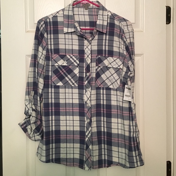 Charlotte Russe button down top