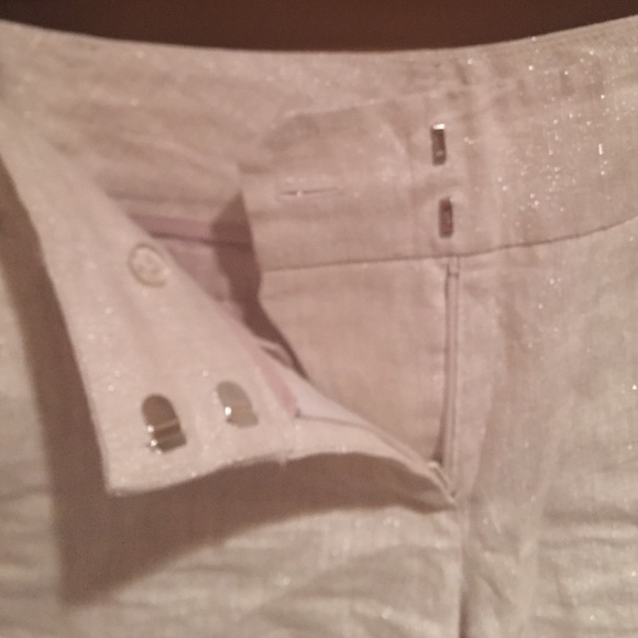Cream Sparkle Shorts - Picture 2 of 4