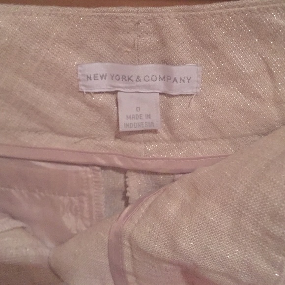 Cream Sparkle Shorts - Picture 4 of 4