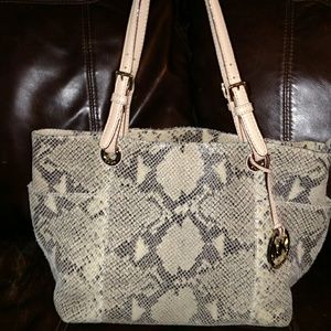 Authentic Michael kors MK python bag purse