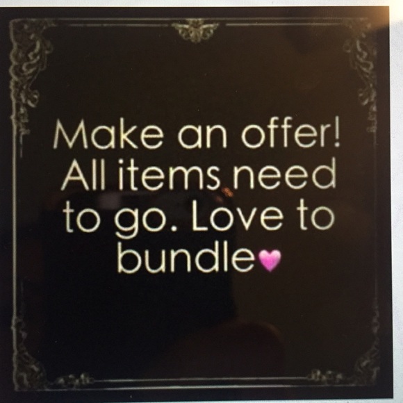 Make some offers, everything must go!!