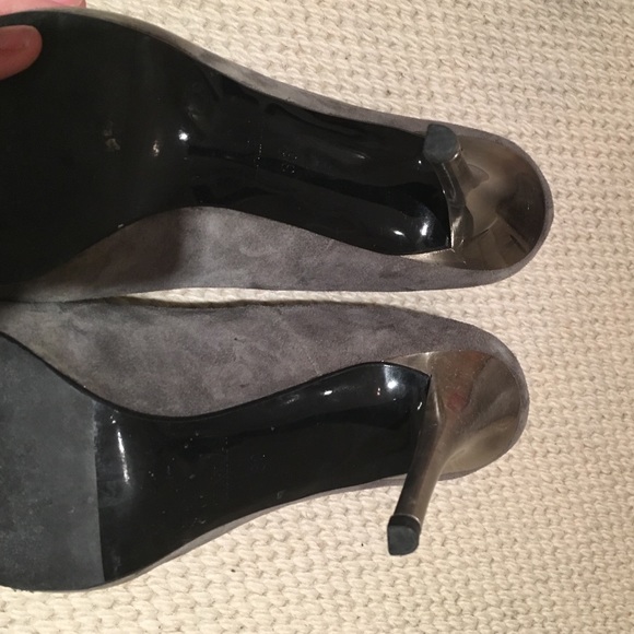 Zara Gray Suede pumps - Picture 4 of 4