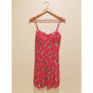 Pink Floral Sundress