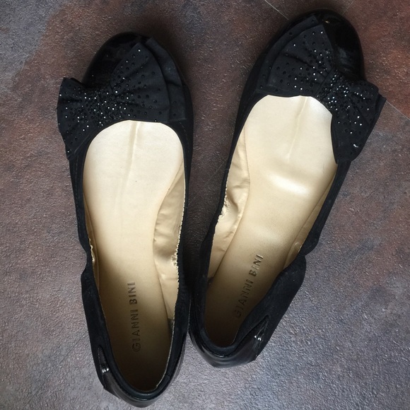 Patent Bow Ballet Flats