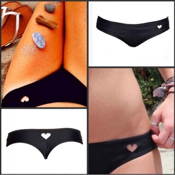 Victoria's Secret Other - Hot bikini bottom heart shaped tan cutout