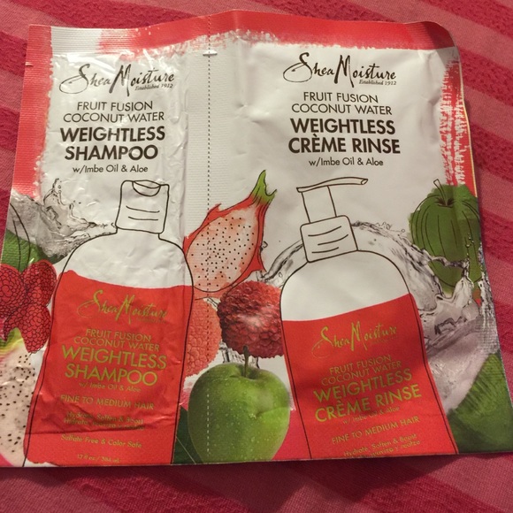Shea moisture shampoo samples - Picture 1 of 1