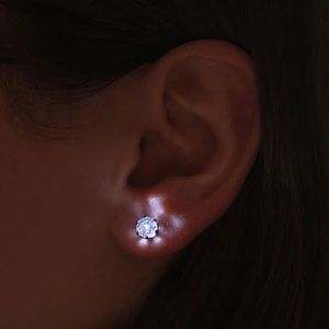 Led flash earrings