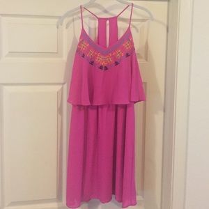 Pink Tribal Mini with Ruffle!