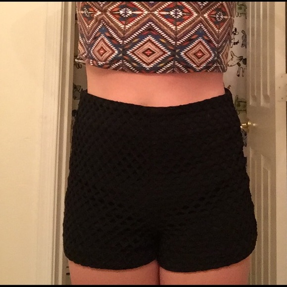 High waisted, black, Forever 21 Shorts