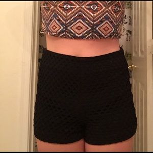 High waisted, black, Forever 21 Shorts