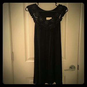Geri C New York Black Embellished Dress